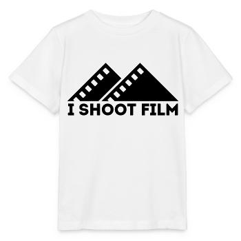 I SHOOT FILM FILM STRIP - T-Shirt for - Stanley/Stella MINI CREATOR Kids’ T-Shirt - white - Front - Maike (125cm)
