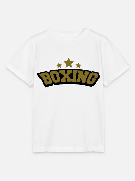 Boxing - Stanley/Stella Kinder T-Shirt MINI CREATOR - Weiß
