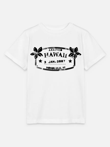 HAWAII - Stanley/Stella Kinder T-Shirt MINI CREATOR  - Weiß