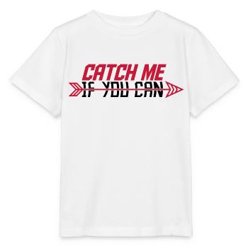 Catch Me If - Stanley/Stella MINI CREATOR Kids’ T-Shirt - white - Front - Maike (125cm)