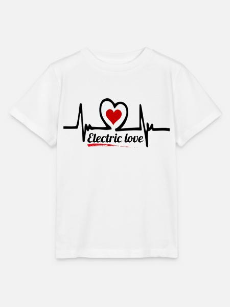 Elektrische Liebe - Stanley/Stella Kinder T-Shirt MINI CREATOR - Weiß