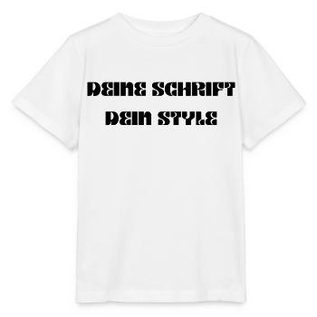 Deine Schrift, dein Style - Stanley/Stella Kinder T-Shirt MINI CREATOR  - Weiß - Vorne - Maike (125cm)
