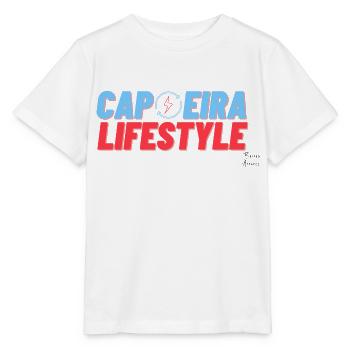 Mode de vie Capoeira - T-shirt bio MINI CREATOR Stanley/Stella Enfant - blanc - Devant - Maike (125cm)