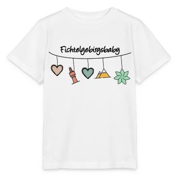Mobile-Fichtelgebirgsbaby - Stanley/Stella Kinder T-Shirt MINI CREATOR  - Weiß - Vorne - Maike (125cm)