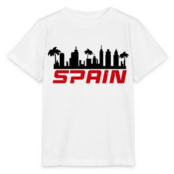 Spain - Stanley/Stella MINI CREATOR Kids’ T-Shirt - white - Front - Maike (125cm)