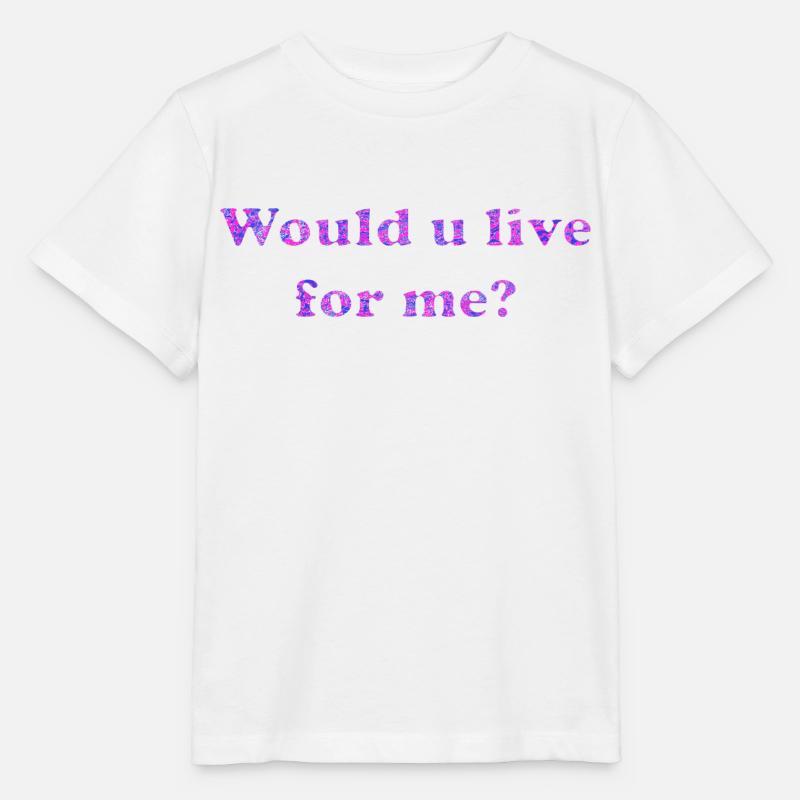 Viriez-vous pour moi ? - T-shirt bio MINI CREATOR Stanley/Stella Enfant - blanc