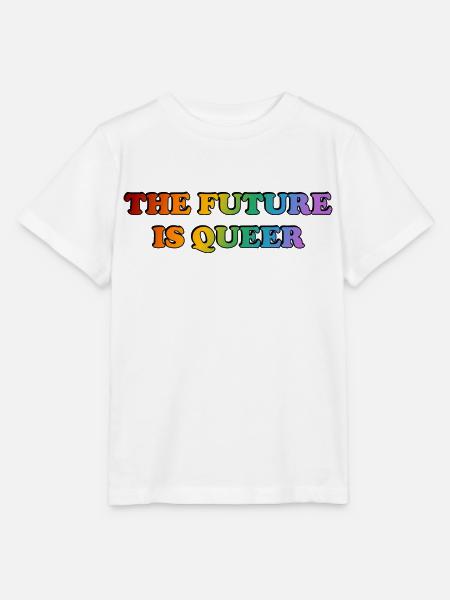 Die Zukunft ist queer - Stanley/Stella Kinder T-Shirt MINI CREATOR  - Weiß