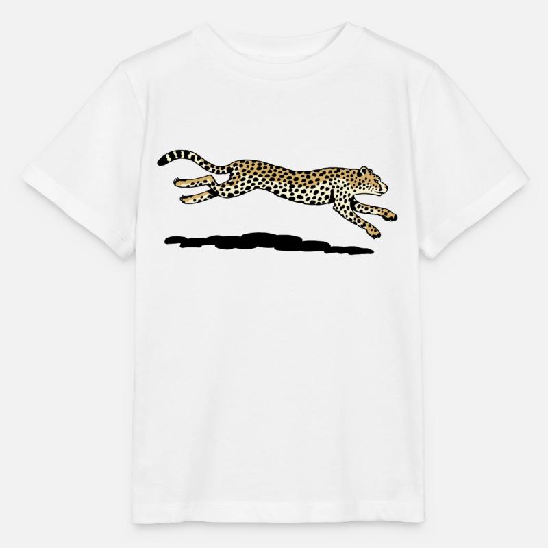 Guépard - T-shirt bio MINI CREATOR Stanley/Stella Enfant - blanc
