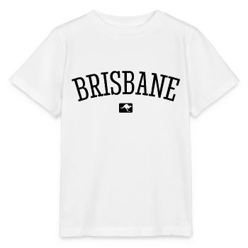 Brisbane Australia Down Under Kangaroo Koala - Stanley/Stella MINI CREATOR Kids’ T-Shirt - white - Front - Maike (125cm)