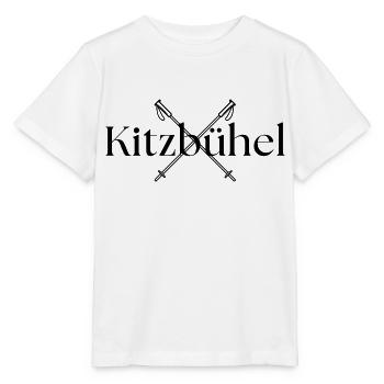 Kitzbühel - Alps - Skiing - Après Ski - Stanley/Stella MINI CREATOR Kids’ T-Shirt - white - Front - Maike (125cm)