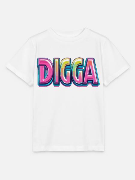 DIGGA - Stanley/Stella Kinder T-Shirt MINI CREATOR - Weiß