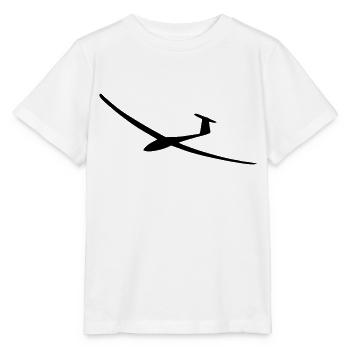Segelflugzeug - Stanley/Stella Kinder T-Shirt MINI CREATOR  - Weiß - Vorne - Maike (125cm)