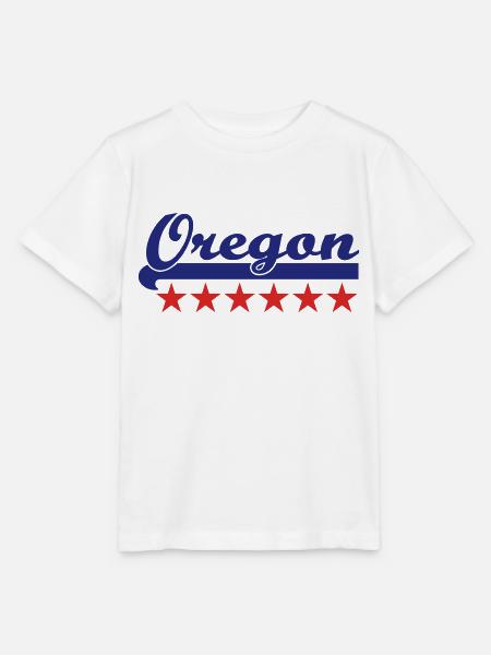oregon - Stanley/Stella Kinder T-Shirt MINI CREATOR  - Weiß