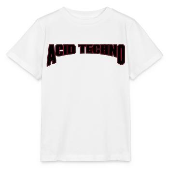Acid Techno - T-shirt bio MINI CREATOR Stanley/Stella Enfant - blanc - Devant - Maike (125cm)