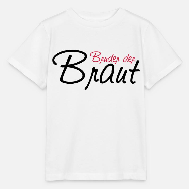 bruder_der_braut - T-shirt bio MINI CREATOR Stanley/Stella Enfant - blanc