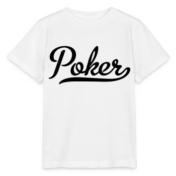 poker - Stanley/Stella MINI CREATOR Kids’ T-Shirt - white - Front - Maike (125cm)