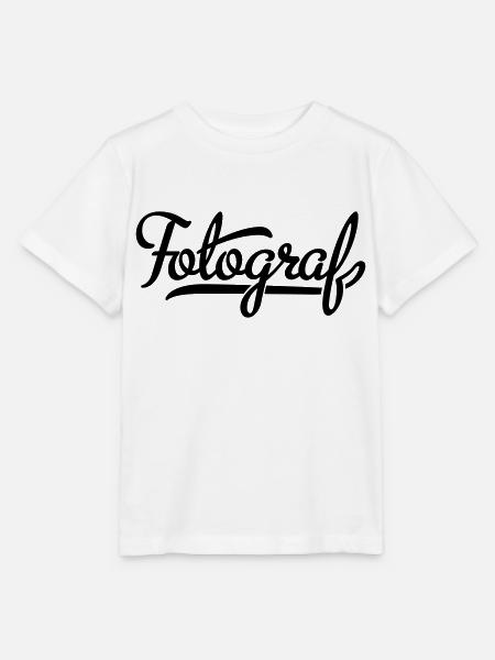 Fotograf - Stanley/Stella Kinder T-Shirt MINI CREATOR - Weiß