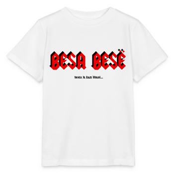 Besa Besë - Stanley/Stella Kinder T-Shirt MINI CREATOR  - Weiß - Vorne - Maike (125cm)