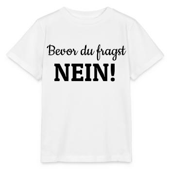 Bevor du fragst - Stanley/Stella Kinder T-Shirt MINI CREATOR  - Weiß - Vorne - Maike (125cm)