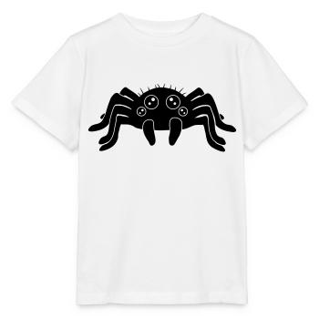 Clipart Petite Araignée - T-shirt bio MINI CREATOR Stanley/Stella Enfant - blanc - Devant - Maike (125cm)