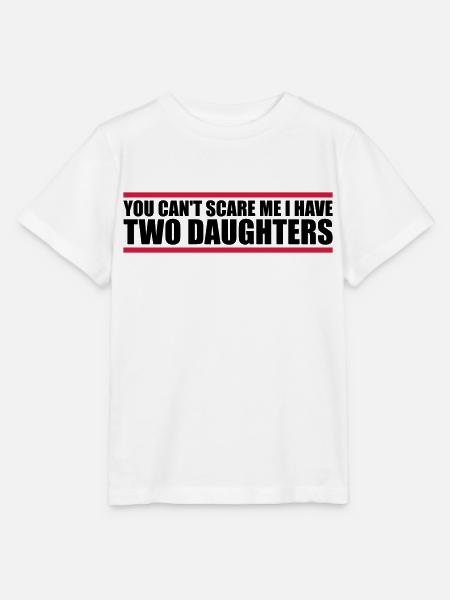 I have two daughters - Stanley/Stella Kinder T-Shirt MINI CREATOR  - Weiß
