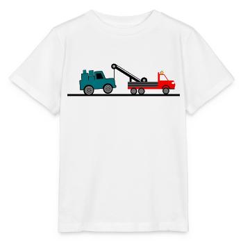 Truck - Stanley/Stella Kinder T-Shirt MINI CREATOR  - Weiß - Vorne - Maike (125cm)