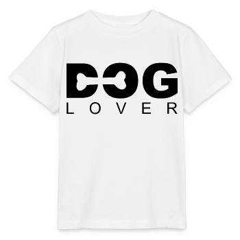 Amoureux des chiens - T-shirt bio MINI CREATOR Stanley/Stella Enfant - blanc - Devant - Maike (125cm)