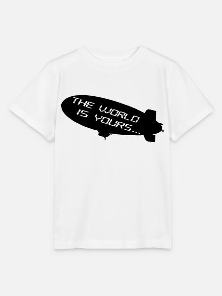 Die Welt gehört dir - Stanley/Stella Kinder T-Shirt MINI CREATOR  - Weiß