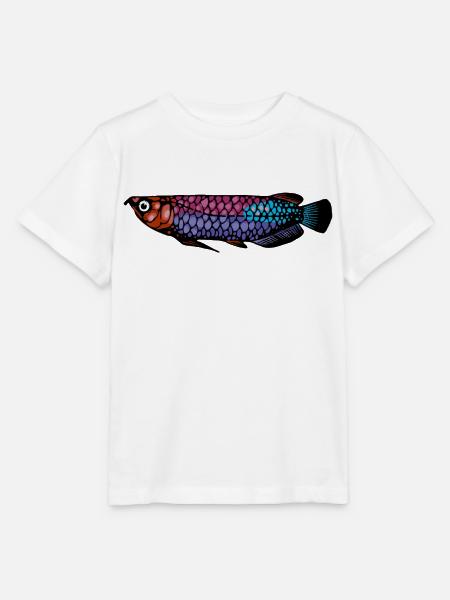 Meerestiere - Stanley/Stella Kinder T-Shirt MINI CREATOR - Weiß
