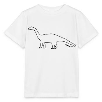 dino - Stanley/Stella Kinder T-Shirt MINI CREATOR  - Weiß - Vorne - Maike (125cm)