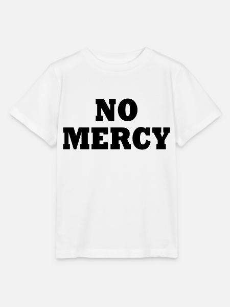 No mercy - Stanley/Stella Kinder T-Shirt MINI CREATOR  - Weiß