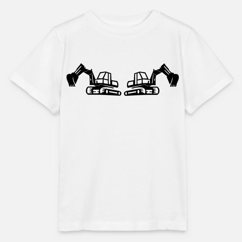 bagger 2 - Stanley/Stella Kinder T-Shirt MINI CREATOR  - Weiß