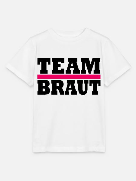Team braut - Stanley/Stella Kinder T-Shirt MINI CREATOR - Weiß