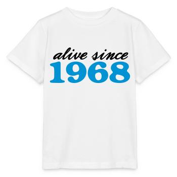 alive since 1968 - Stanley/Stella MINI CREATOR Kids’ T-Shirt - white - Front - Maike (125cm)