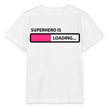 superhero is loading - T-shirt bio MINI CREATOR Stanley/Stella Enfant - blanc - Devant - Maike (125cm)