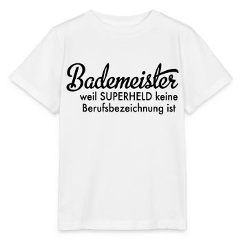 Bademeister - Stanley/Stella Kinder T-Shirt MINI CREATOR  - Weiß - Vorne - Maike (125cm)