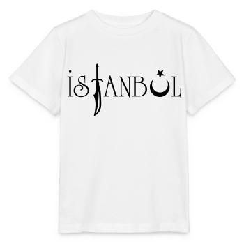 Istanbul - T-shirt bio MINI CREATOR Stanley/Stella Enfant - blanc - Devant - Maike (125cm)