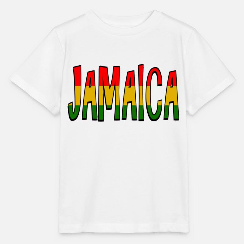 jamaica - T-shirt bio MINI CREATOR Stanley/Stella Enfant - blanc