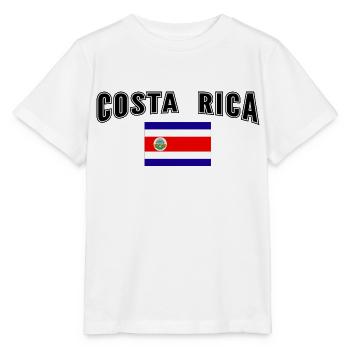 Costa Rica - Stanley/Stella Kinder T-Shirt MINI CREATOR  - Weiß - Vorne - Maike (125cm)
