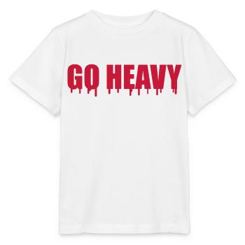 Go Heavy - T-shirt bio MINI CREATOR Stanley/Stella Enfant - blanc - Devant - Maike (125cm)