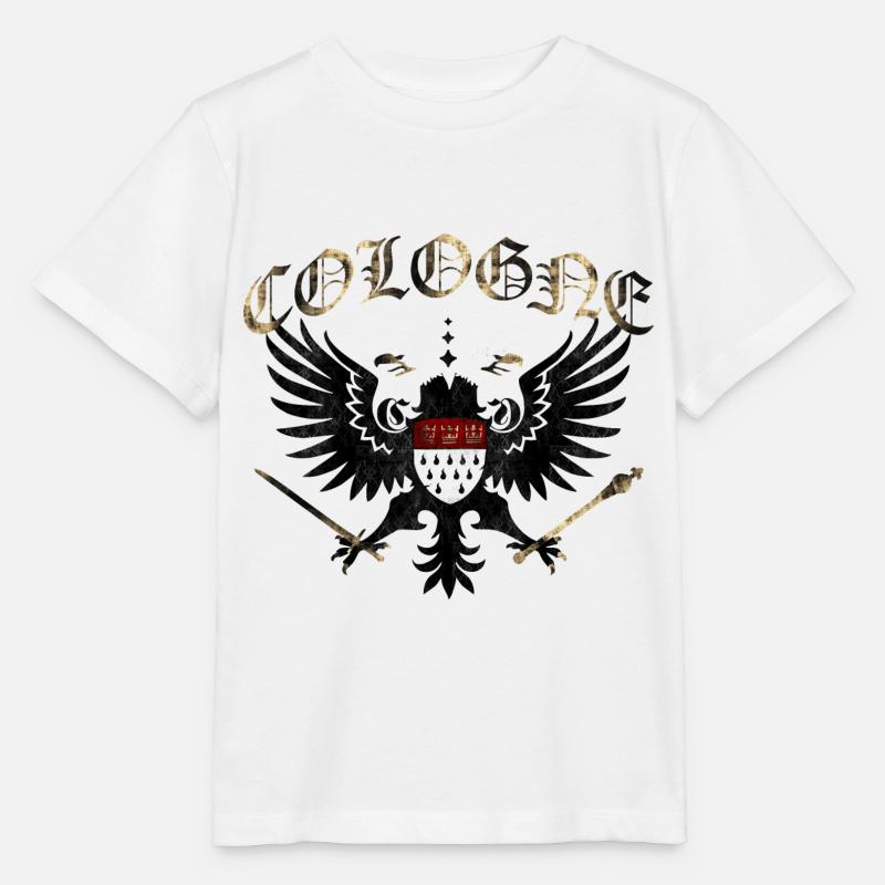 Cologne Dubbelkopp - Stanley/Stella Kinder T-Shirt MINI CREATOR - Weiß