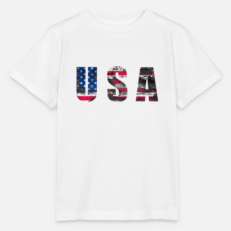 USA - T-shirt bio MINI CREATOR Stanley/Stella Enfant - blanc
