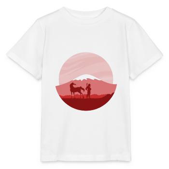 Dessin animé chine - T-shirt bio MINI CREATOR Stanley/Stella Enfant - blanc - Devant - Maike (125cm)