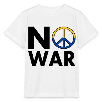 No war - Stanley/Stella Kinder T-Shirt MINI CREATOR  - Weiß - Vorne - Maike (125cm)