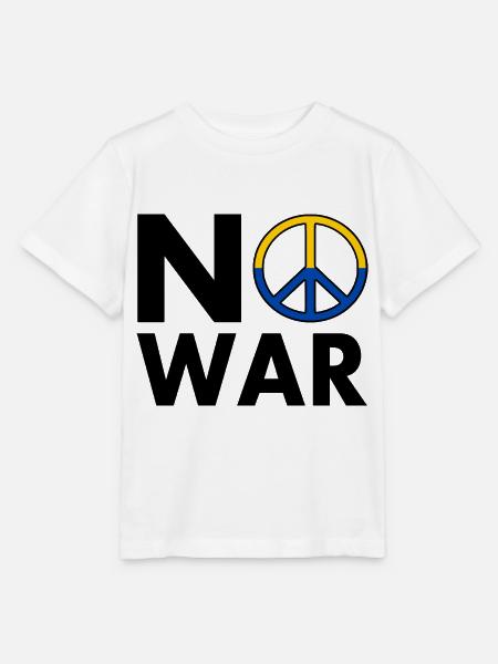 No war - Stanley/Stella Kinder T-Shirt MINI CREATOR - Weiß