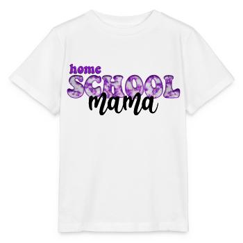 Home School Mama - Stanley/Stella MINI CREATOR Kids’ T-Shirt - white - Front - Maike (125cm)