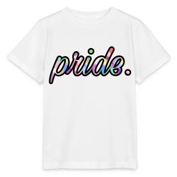 Pride | Statement - Stanley/Stella Kinder T-Shirt MINI CREATOR  - Weiß - Vorne - Maike (125cm)
