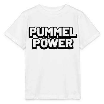pummel power - Stanley/Stella Kinder T-Shirt MINI CREATOR  - Weiß - Vorne - Maike (125cm)