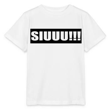 Stylish SIUUU!!! - Stanley/Stella Kinder T-Shirt MINI CREATOR  - Weiß - Vorne - Maike (125cm)