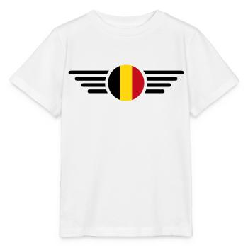 Belgique - T-shirt bio MINI CREATOR Stanley/Stella Enfant - blanc - Devant - Maike (125cm)